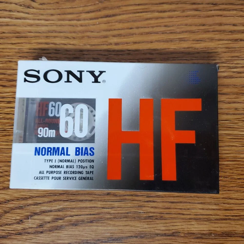 Electronics - Sony 90 minute Blank Casette Tape - New